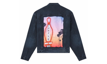 Blue Sky Denim Jacket "Orange" P027 PBCS824