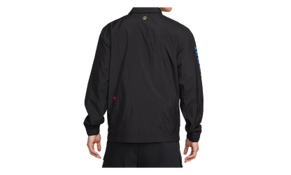 Sportswear Have A Nike Day Snap-front Coaches Jacket "Black / Washed Teal" DM5055 010