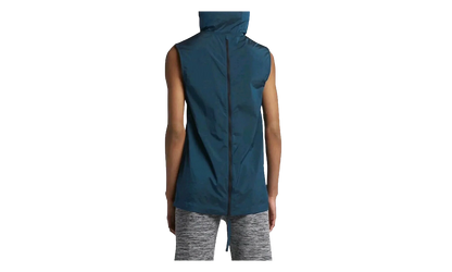 Sportswear Tech Hypermesh Sleeveless Hooded Vest WMNS "Navy" 833464 457