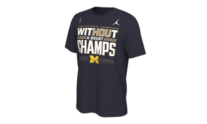 Michigan Wolverines 2023 National Champions "Locker Room Tee" 2023MICHIGANCLR