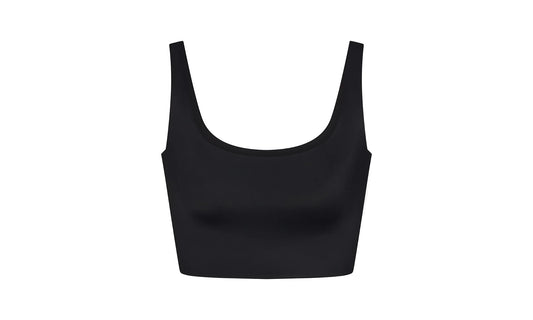 SHINE SCOOP NECK BRA TOP "Nike - Obsidian" SKM053
