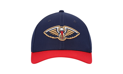 NBA Team 2 Tone 2.0 Stretch Snapback Cap "New Orleans Pelicans - Navy-Red" HHSS3265 NOPYYPPPNYRD