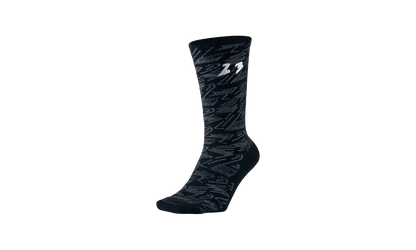 Jordan Retro 8 Socks "Black" SX5569 010