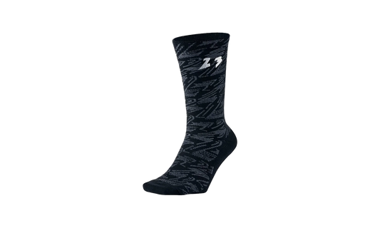 Jordan Retro 8 Socks "Black" SX5569 010