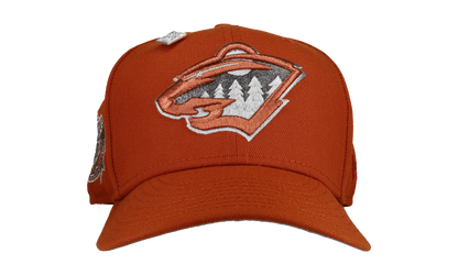 59FIFTY Minnesota Wild 2004 All Star Game Fitted Hat "Burnt Orange" NE164