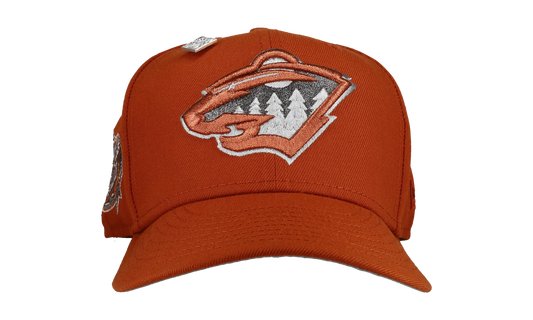 59FIFTY Minnesota Wild 2004 All Star Game Fitted Hat "Burnt Orange" NE164