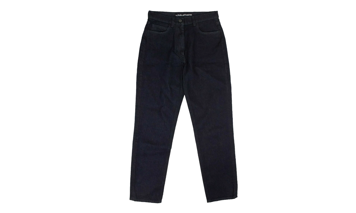 Five Pocket Denim Cropped Jeans "Blue" 82NGG AP