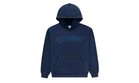Punk V3 Studded Hoodie "Blue" SP5der266