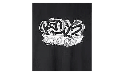 Uniqlo Wordmark Tee "Black" KAWS202488