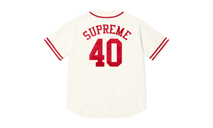 40 Acres Twill Baseball Jersey "SS25 - Natural" SU25352