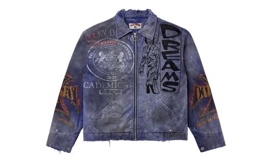 Destruction Work Jacket "Mechanic / Purple" VALE 11 008 VFDWJIM BL
