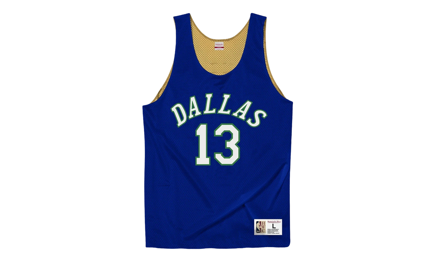 NBA Reversible Mesh Tank "2003 Dallas Mavericks Steve Nash" MSRVMI19003 DMARYGD03SNA