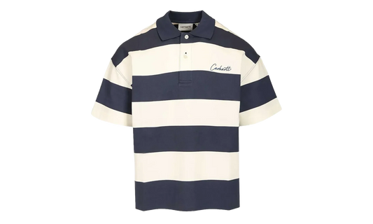 Delray Stripe Polo Shirt "Blue" I036187 3LE XX