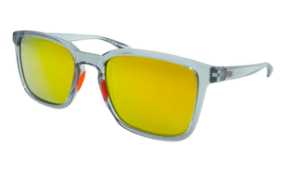 Circuit Sunglasses "Shiny Wolf Grey / Brown / Orange Mirror" EV1195 080