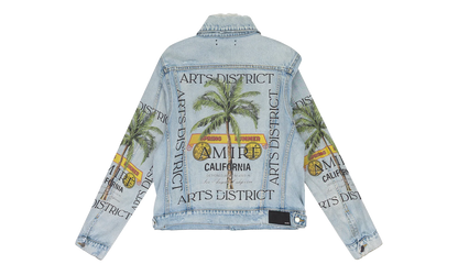 Rum Label Trucker Jacket "Light Indigo" SS22MDT002_LIGHT_INDIGO