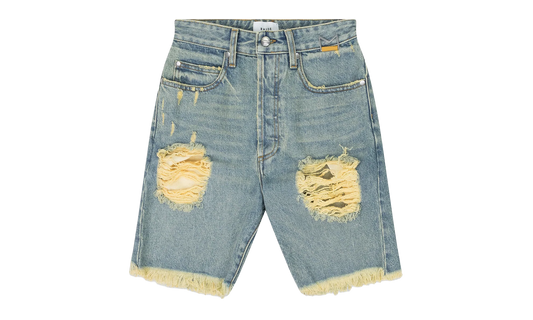 Distressed Denim Shorts "Indigo" RHD-MBTM-0221