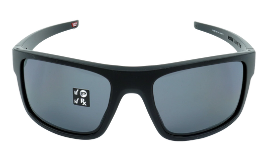 Drop Point Sunglasses "Matte Black / Grey Polarized" OO9367 10