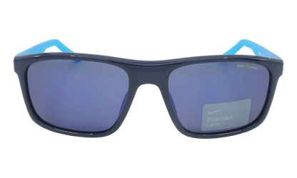 Fire Polarized Sunglasses "Obsidian / Polar Blue Flash" FD1818 451