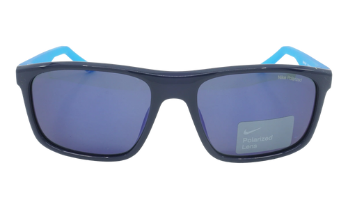 Fire Polarized Sunglasses "Obsidian / Polar Blue Flash" FD1818 451