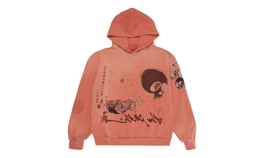 Travis Scott Cactus Jack x Takashi Murakami The Path Hoodie "Orange" CPFM48