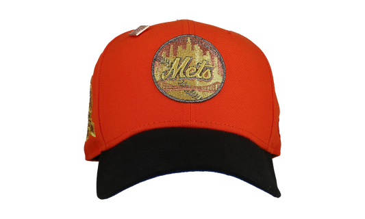 59FIFTY New York Mets 40th Anniversary Fitted Hat "Orange / Black / Gold" NE195