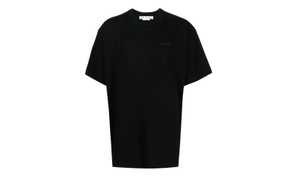 Diag Tab Over Short-Sleeve Tee "Black / Black" OMAA038C99JER0041010