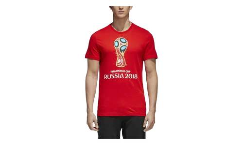 Fifa 2018 World Cup Emblem Tee "Red" CV6336