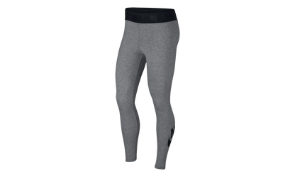 Sportswear Leg-A-See High-Rise Leggings WMNS "Carbon Heather / Black" 933346 091