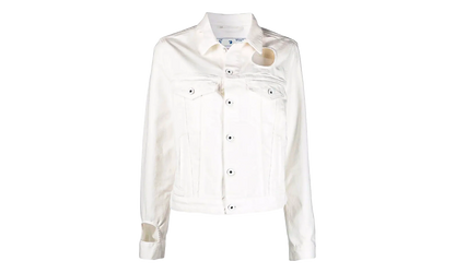 Meteor Regular Jacket WMNS "White" OWYE027C99DEN0020100