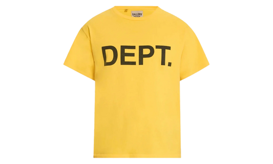 Dept Logo T-Shirt "Yellow / Black" WM2LTZ1Q