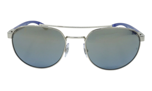 Irregular Polarized Sunglasses "Silver" RB3736CH-003-J0_56