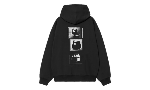 Hooded Caps Sweatshirt "Black" I036066 89XX