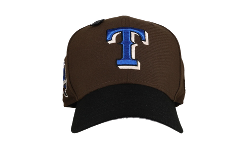 59FIFTY Texas Rangers 40th Anniversary Fitted Hat "Walnut / Black" NE396
