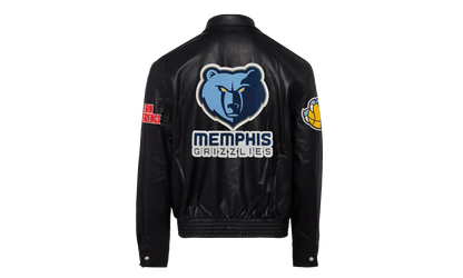 Full Leather Jacket "Memphis Grizzlies" NBA 104 GRI