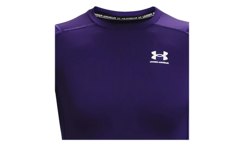 HeatGear Compression Short Sleeve "Purple / White" 1361518 500