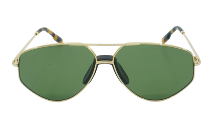 Round Oval Gold Sunglasses "Gold" KZ40014U30N