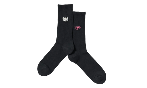 Uniqlo Warhol Black UT Socks "Black" KAWS202478