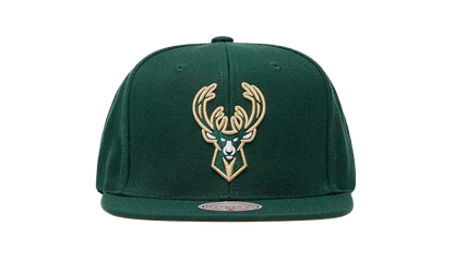 NBA Team Ground 2.0 Snapback Cap "Milwaukee Bucks - Green" HHSS3256 MBUYYPPPGREN