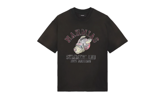 Des Nations Boxy T-Shirt "Aged Black" Y10 T23Q24 007 AGED