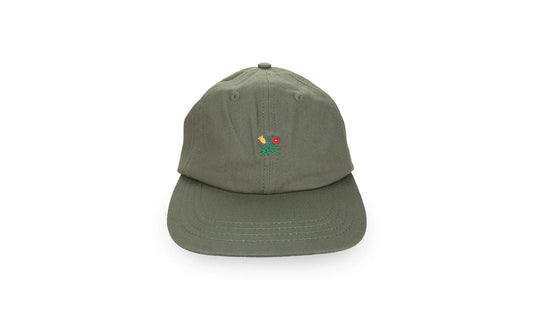 BRUSHED CREST HAT "GREEN" FW22AH067 DEEP DEPTHS