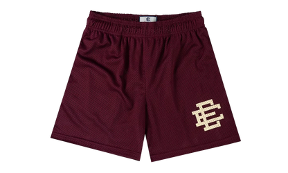 EE Basic Shorts "Maroon / Off White" EE241
