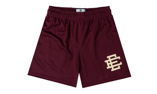 EE Basic Shorts "Maroon / Off White" EE241