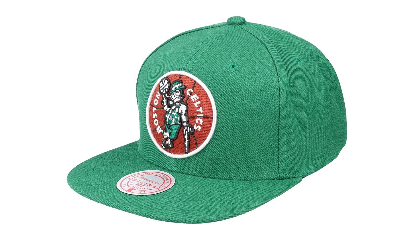 NBA Hardwood Classics Team Ground 2.0 Snapback Cap "Boston Celtics - Green" HHSS3258 BCEYYPPPGREN