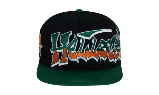 Records Snapback Hat "Green / Black" HSR146
