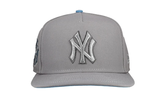 9FIFTY New York Yankees 1951 World Series A Frame Snapback Hat "Grey" NE229