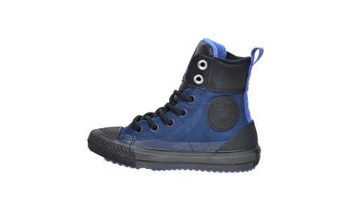Chuck Taylor All Star Asphalt High Top GS "Navy/Oxygen Blue/Black" 654313C