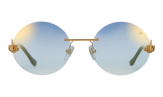 508 Rimless Drill Mount F.U. Edition 24KT "Yellow Gold / Black / Flash Grail" DMMF2 0004 9B2
