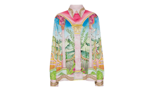 Le Jardin Ideal Long Sleeve Long Sleeve Shirt "Multicolour" U MPS24H 021 02