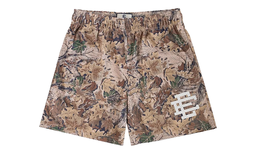 EE BASIC SHORT "LEAF CAMO - Camo Beige/ White" EE750