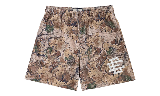 EE BASIC SHORT "LEAF CAMO - Camo Beige/ White" EE750